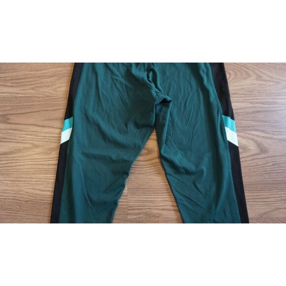 PINK Victoria's Secret Ultimate Legging Green / Black Ankle Length - Size M - Picture 14 of 16